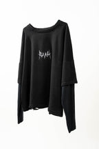 AGAMSH/Back piece  (Black Double sleeve)