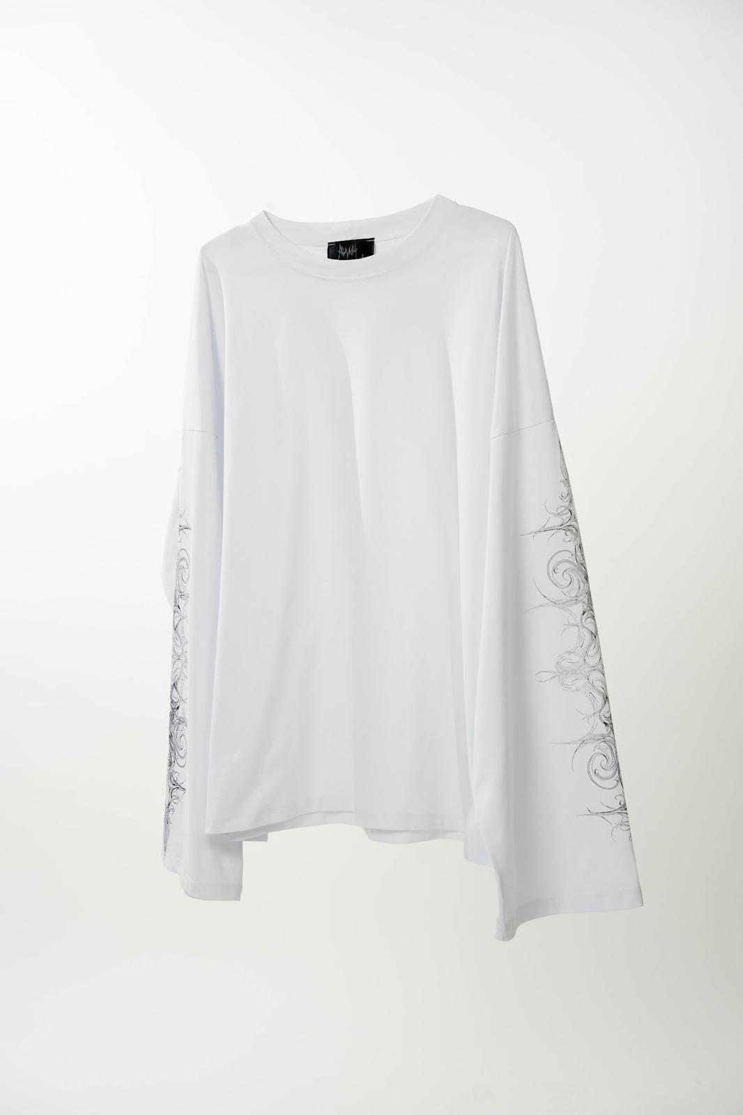 Ornamented sleeves - (Off white long sleeves)